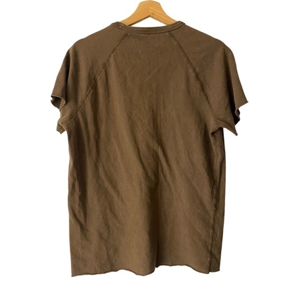 SMALL URBAN OUTFITTERS MODERN FIT BROWN SHORTSLEEVED SHIRT - Picture 4 of 4